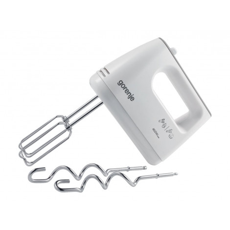 Gorenje | Mixer | M420CW | Hand Mixer | 450 W | Number of speeds 5 | Turbo mode | White
