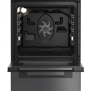Whirlpool Cooker | W5I8LCSTA | Hob type Induction | Oven type Electric | Anthracite | Width 50 cm | Depth 60 cm | 60 L