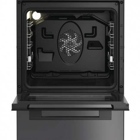 Whirlpool Cooker | W5I8LCSTA | Hob type Induction | Oven type Electric | Anthracite | Width 50 cm | Depth 60 cm | 60 L