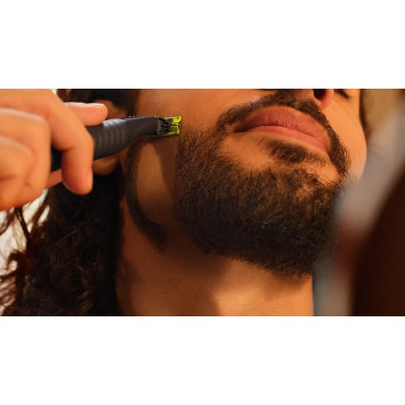 Philips | Shaver | OneBlade QP1424/65 | Operating time (max) 30 min | Wet & Dry | NiMH | Charcoal Grey