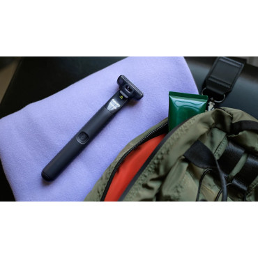 Philips | Shaver | OneBlade QP1424/65 | Operating time (max) 30 min | Wet & Dry | NiMH | Charcoal Grey