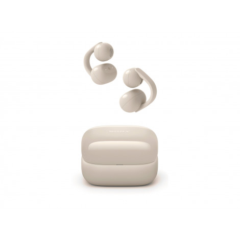 Sony | Earbuds | LinkBuds WF-LC900 Clip | Bluetooth | Open-Ear | Greige | Wireless