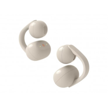 Sony | Earbuds | LinkBuds WF-LC900 Clip | Bluetooth | Open-Ear | Greige | Wireless