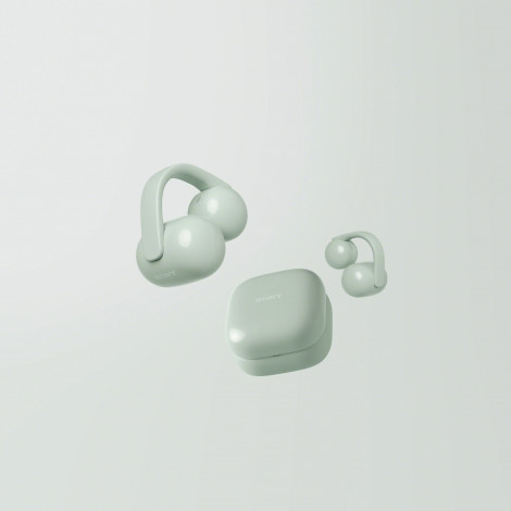 Sony | Earbuds | LinkBuds WF-LC900 Clip | Bluetooth | Open-Ear | Green | Wireless