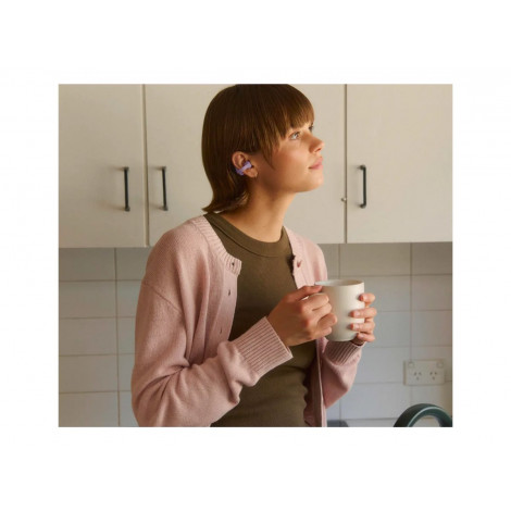 Sony | Earbuds | LinkBuds WF-LC900 Clip | Bluetooth | Open-Ear | Lavender | Wireless