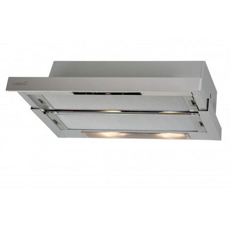 CATA | Hood | TFH 5250 X | Telescopic | Energy efficiency class D | Width 50 cm | 325 m /h | Slider control | LED | Inox