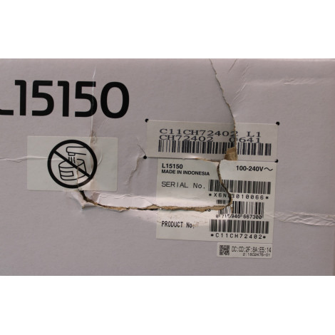 SALE OUT. Epson EcoTank L15150 Pint Scan Copy Fax | Epson | EcoTank L15150 | Inkjet | Colour | Multicunctional Printer | A3+ | W