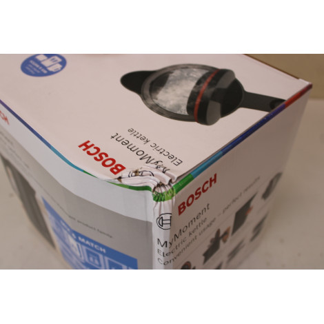 SALE OUT. | Bosch | Kettle | TWK1M123 | Electric | 2400 W | 1.7 L | Plastic | 360 rotational base | Black | DAMAGED PACKAGING