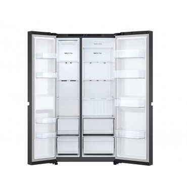LG Refrigerator | GSBC40EPPE | Energy efficiency class E | Free standing | Side by side | Height 179 cm | No Frost system | Frid