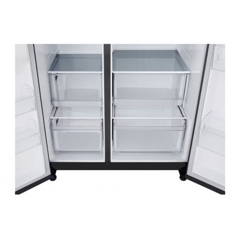 LG Refrigerator | GSBC40EPPE | Energy efficiency class E | Free standing | Side by side | Height 179 cm | No Frost system | Frid
