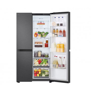 LG Refrigerator | GSBC40EPPE | Energy efficiency class E | Free standing | Side by side | Height 179 cm | No Frost system | Frid