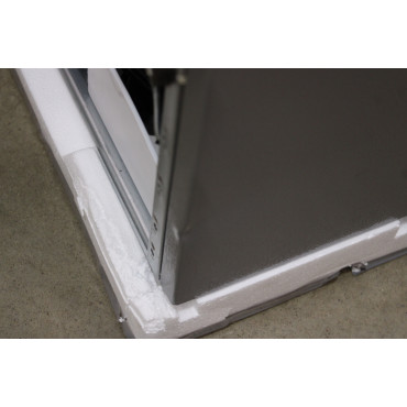 SALE OUT. Midea MDRB548MME46 Refrigerator, E, Freestanding, Combi, Height 186 cm, Fridge net 271L, Freezer net 130L, Grey | Mide