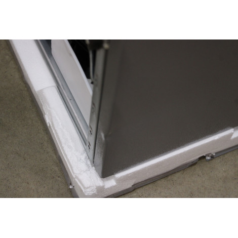 SALE OUT. Midea MDRB548MME46 Refrigerator, E, Freestanding, Combi, Height 186 cm, Fridge net 271L, Freezer net 130L, Grey | Mide