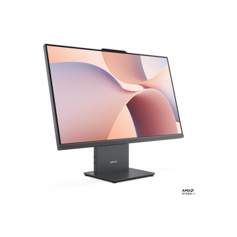 Lenovo IdeaCentre AIO 27AKP10 27 FHD AMD R5 220/16GB/512GB/AMD Radeon 740M/WIN11 Home/ENG kbd/Luna Grey/2Y Warranty | Lenovo Ide