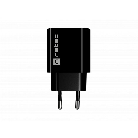 Natec Ribera USB Charger 1X USB-C 20W, Black