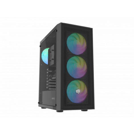 Fury PC Case | SHOBO SH8F ARGB | Black | Midi Tower