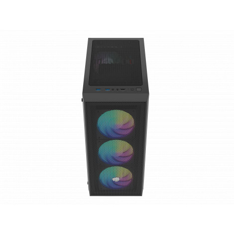 Fury PC Case | SHOBO SH8F ARGB | Black | Midi Tower
