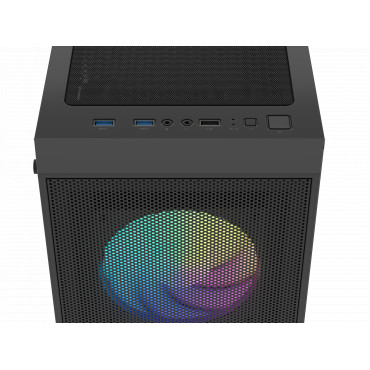 Fury PC Case | SHOBO SH8F ARGB | Black | Midi Tower