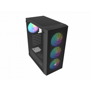 Fury PC Case | SHOBO SH8F ARGB | Black | Midi Tower