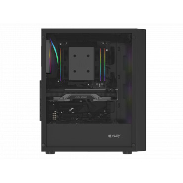 Fury PC Case | SHOBO SH8F ARGB | Black | Midi Tower