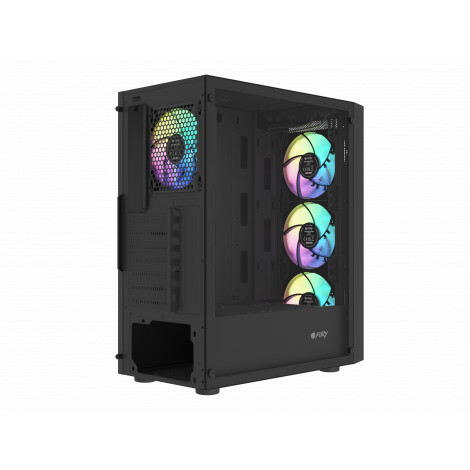 Fury PC Case | SHOBO SH8F ARGB | Black | Midi Tower