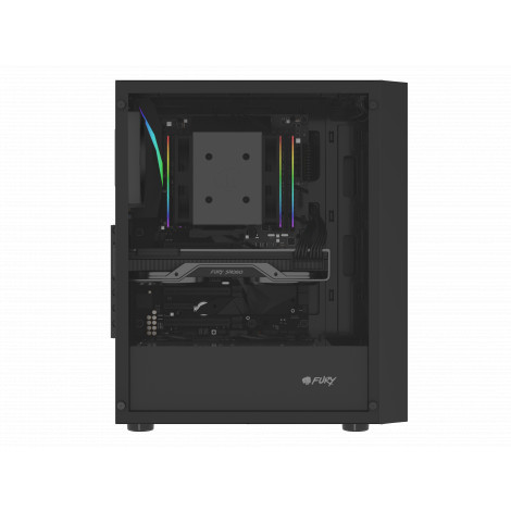 Fury PC Case | SHOBO SH8F | Black | Midi Tower