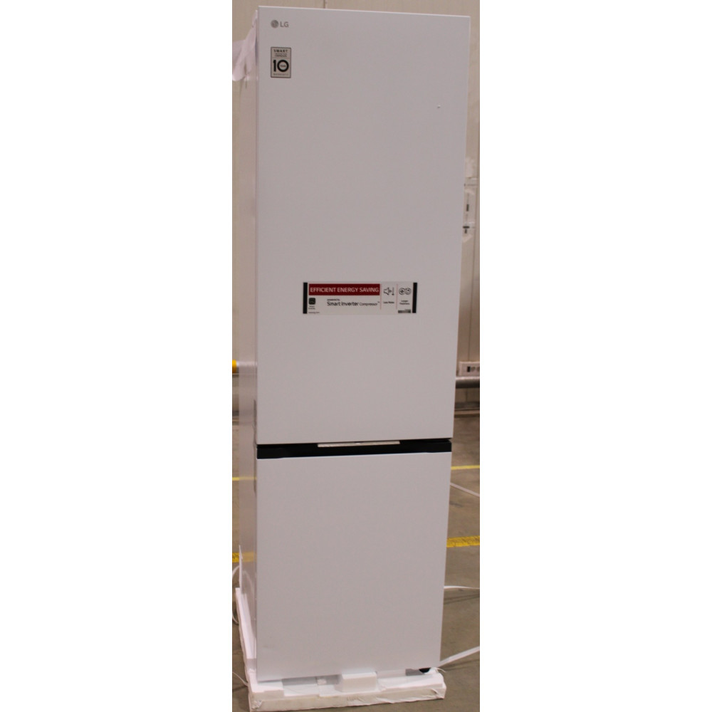 SALE OUT. LG GBBS322CSW Refrigerator, C, Free-standing, Combi, Height 2.03 m, Net fridge 262 L, Net freezer 113 L, White | LG Re