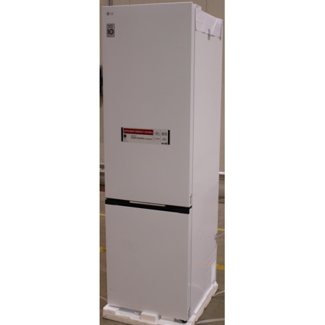 SALE OUT. LG GBBS322CSW Refrigerator, C, Free-standing, Combi, Height 2.03 m, Net fridge 262 L, Net freezer 113 L, White | LG Re
