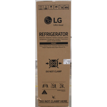 SALE OUT. LG GBBS322CSW Refrigerator, C, Free-standing, Combi, Height 2.03 m, Net fridge 262 L, Net freezer 113 L, White | LG Re
