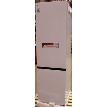 SALE OUT. LG GBBS322CSW Refrigerator, C, Free-standing, Combi, Height 2.03 m, Net fridge 262 L, Net freezer 113 L, White | LG Re