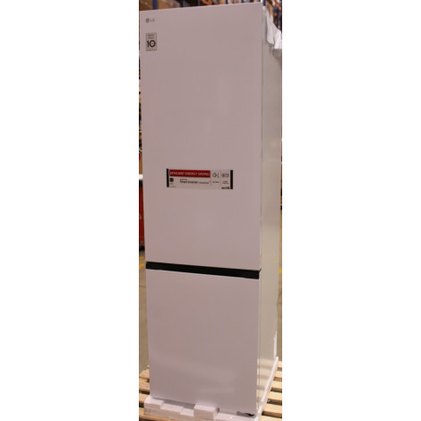 SALE OUT. LG GBBS322CSW Refrigerator, C, Free-standing, Combi, Height 2.03 m, Net fridge 262 L, Net freezer 113 L, White | LG Re