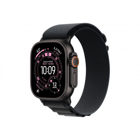 Apple 49mm Black Alpine Loop - Small - Black Titanium Finish | Apple
