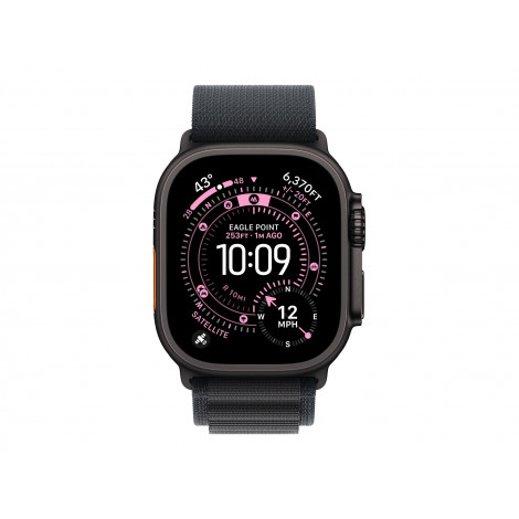 Apple 49mm Black Alpine Loop - Small - Black Titanium Finish | Apple