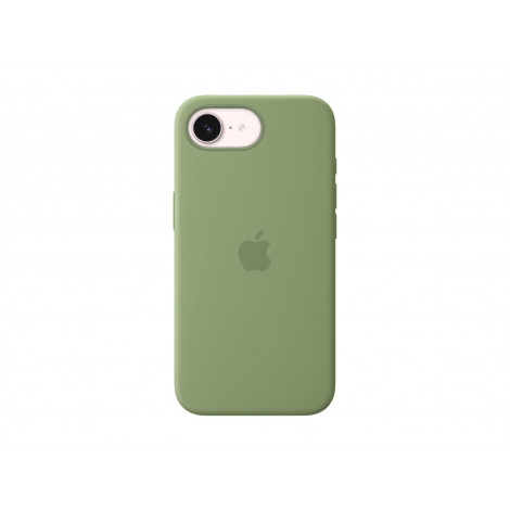 Apple iPhone 17e Silicone Case with MagSafe Light Moss | Apple