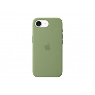 Apple iPhone 17e Silicone Case with MagSafe Light Moss | Apple