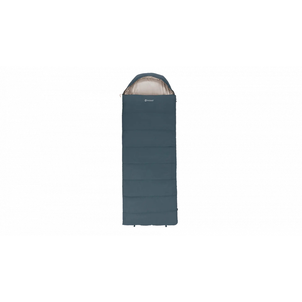 Outwell Campion Lux | Sleeping Bag | 225 x 85 cm | -16 to 5 C | 2 way open - auto lock, L-shape