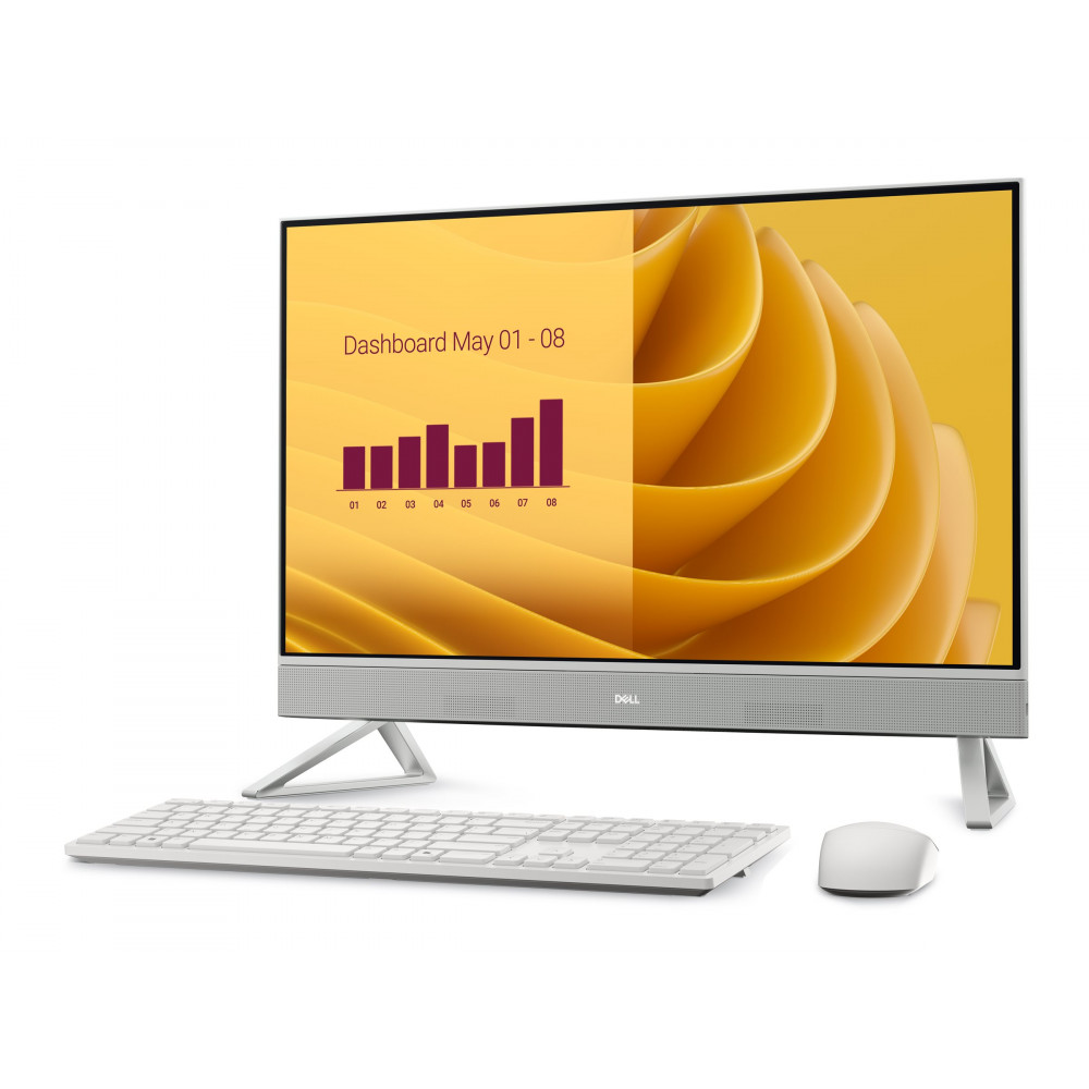Dell EC27250 | AIO | Desktop | Intel Core 7 | 27 " | 16 GB | 150U | DDR5 | 512 GB | Intel Graphics | US International | Windows 