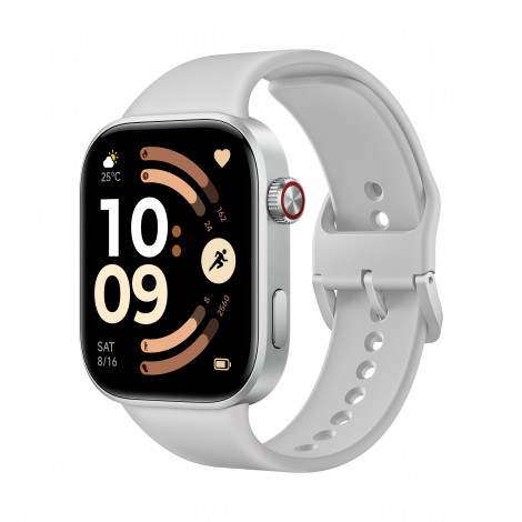 Xiaomi REDMI Watch 6 | Smart watch | GPS (satellite) | AMOLED | 2.07" | Waterproof | Silver Gray