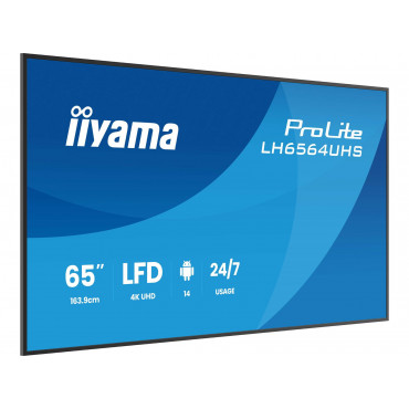 IIYAMA 65inch 3840x2160 UHD...