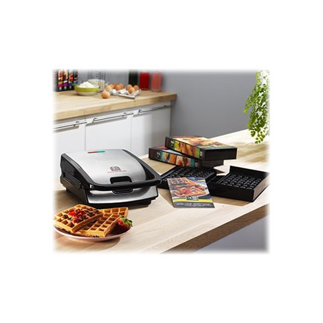 TEFAL | SW852D12 | Sandwich Maker | 700 W | Number of plates 2 | Number of pastry 2 | Stainless steel