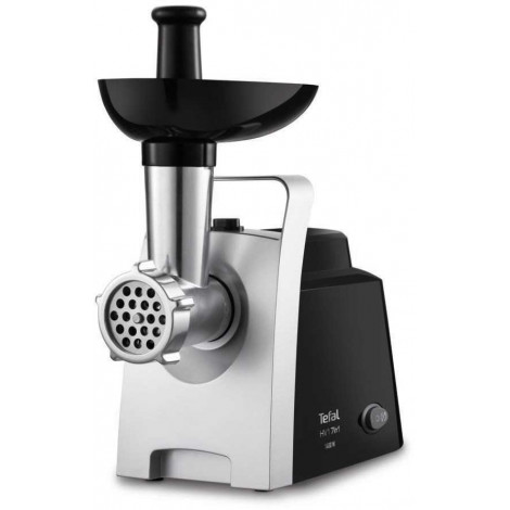 TEFAL | Meat Grinder | NE109838 | Stainless Steel/Black | 1400 W | Number of speeds 1 | Throughput (kg/min) 1.7