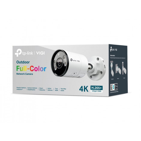 TP-Link InSight S385 VIGI 8MP Outdoor Full-Color Bullet Network Camera