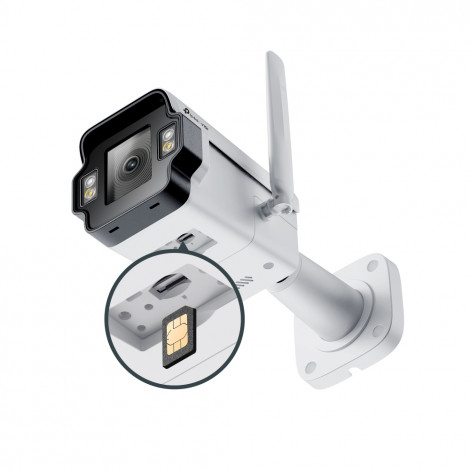 TP-Link InSight S345-4G VIGI 4MP Outdoor Full-Color 4G Bullet Network Camera