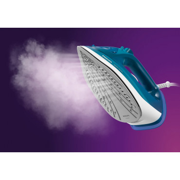 Philips DST3040/70 3000 Series | Steam Iron | 2600 W | Water tank capacity 300 ml | Continuous steam 40 g/min | Steam boost perf