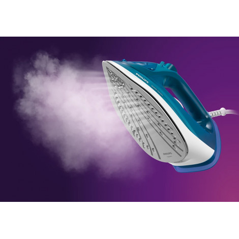 Philips DST3040/70 3000 Series | Steam Iron | 2600 W | Water tank capacity 300 ml | Continuous steam 40 g/min | Steam boost perf