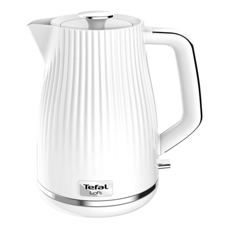 TEFAL | Electric Kettle | KO250130 | Electric | 2400 W | 1.7 L | Plastic | 360 rotational base | White