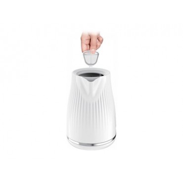 TEFAL | Electric Kettle | KO250130 | Electric | 2400 W | 1.7 L | Plastic | 360 rotational base | White