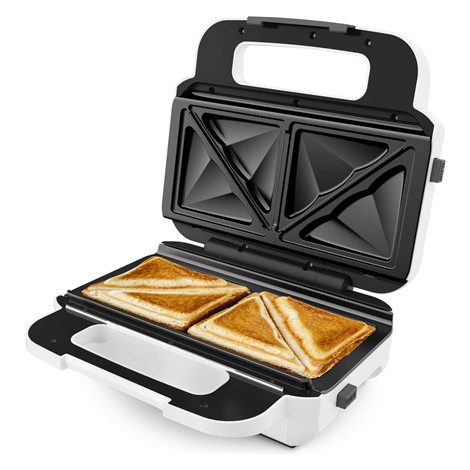 TEFAL | Wafle Maker Snack XL | SW701110 | 850 W | Number of pastry 2 | Belgium | White/Grey
