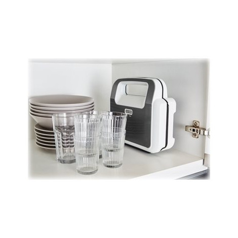 TEFAL | Wafle Maker Snack XL | SW701110 | 850 W | Number of pastry 2 | Belgium | White/Grey