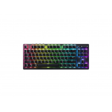 Razer | Deathstalker V2 Pro | Gaming Keyboard | Wireless/Wired | Bluetooth | RGB LED light | Wireless connection | Cyrillic | Bl